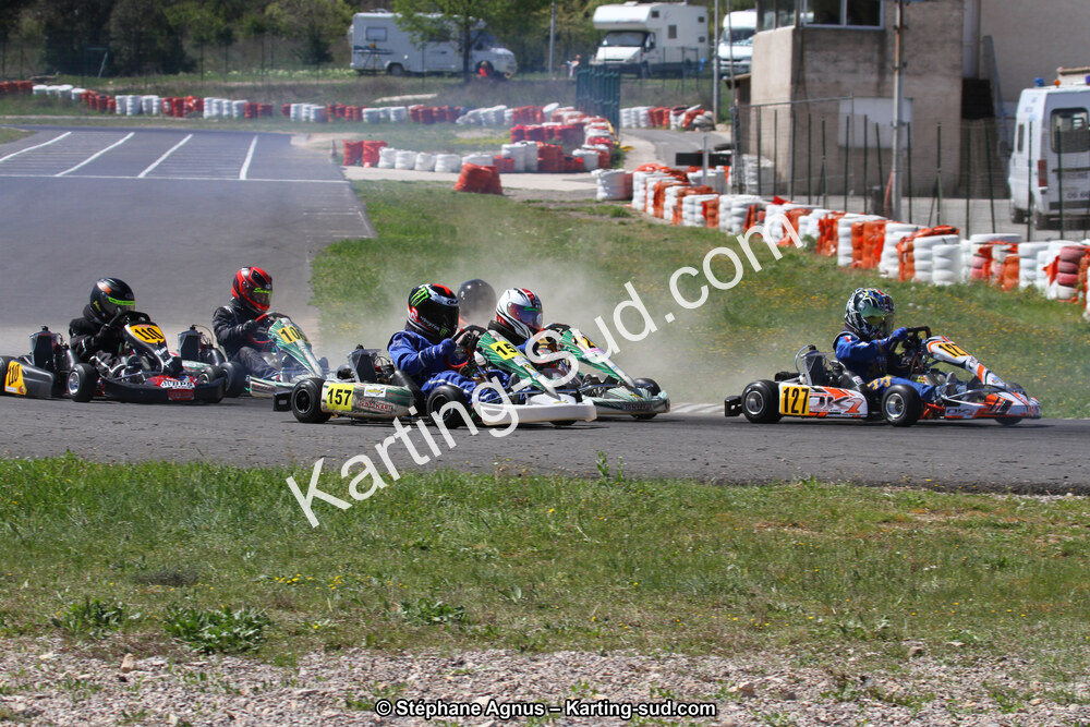 06/04/2014 : 2ème manche du Championnat du Sud à Ganges (Photos Stéphane Agnus) 2014 — karting