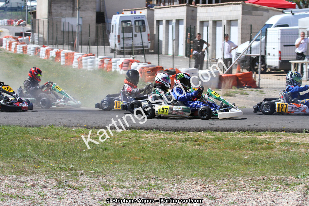 06/04/2014 : 2ème manche du Championnat du Sud à Ganges (Photos Stéphane Agnus) 2014 — karting