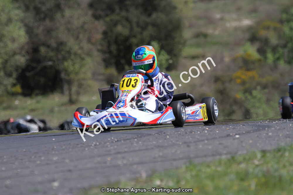 06/04/2014 : 2ème manche du Championnat du Sud à Ganges (Photos Stéphane Agnus) 2014 — karting