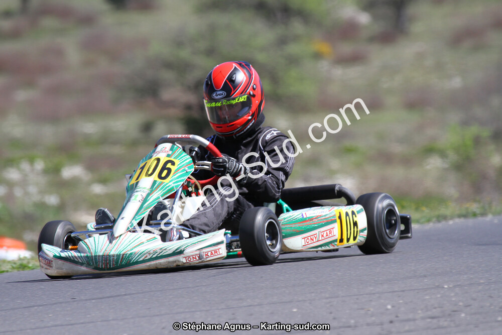 06/04/2014 : 2ème manche du Championnat du Sud à Ganges (Photos Stéphane Agnus) 2014 — karting