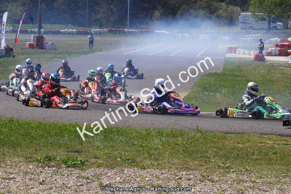 06/04/2014 : 2ème manche du Championnat du Sud à Ganges (Photos Stéphane Agnus) 2014 — karting