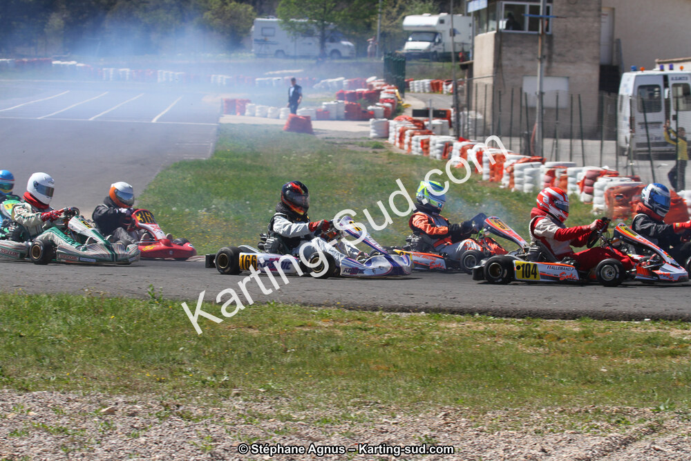 06/04/2014 : 2ème manche du Championnat du Sud à Ganges (Photos Stéphane Agnus) 2014 — karting