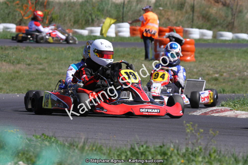 Benoit PECH DE LACLAUZE — 06/04/2014 : 2ème manche du Championnat du Sud à Ganges (Photos Stéphane Agnus) 2014 — karting