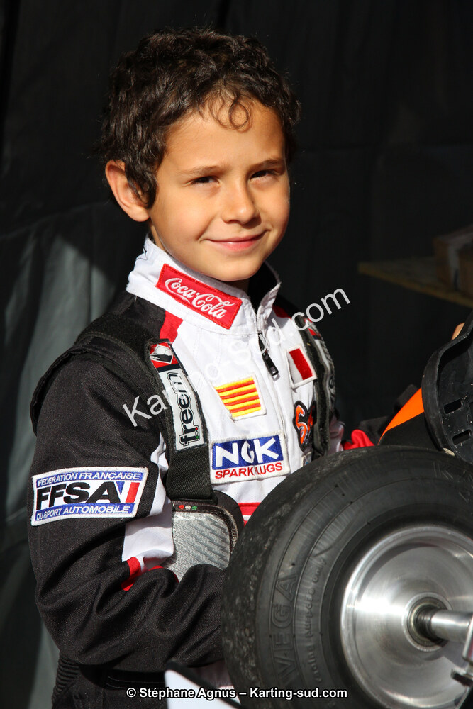 Raphaël DUPIN DE OLIVEIRA — 06/04/2014 : 2ème manche du Championnat du Sud à Ganges (Photos Stéphane Agnus) 2014 — karting