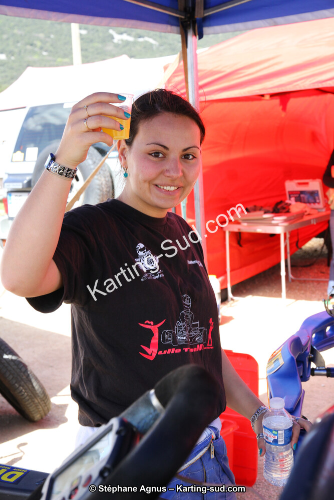 Leslie MARIE — 06/04/2014 : 2ème manche du Championnat du Sud à Ganges (Photos Stéphane Agnus) 2014 — karting