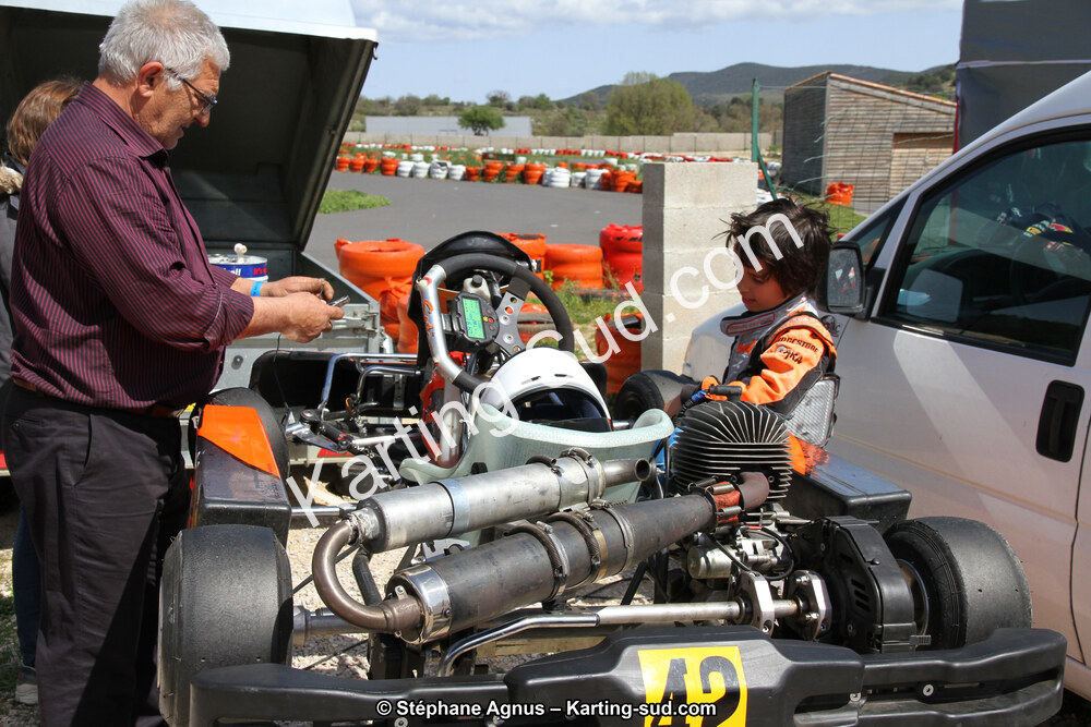 06/04/2014 : 2ème manche du Championnat du Sud à Ganges (Photos Stéphane Agnus) 2014 — karting