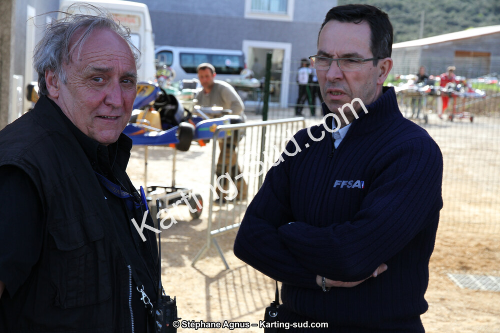 Jean VEYRIES, Jean-Claude QUEAU — 06/04/2014 : 2ème manche du Championnat du Sud à Ganges (Photos Stéphane Agnus) 2014 — karting