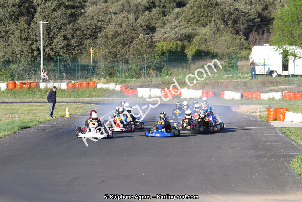 06/04/2014 : 2ème manche du Championnat du Sud à Ganges (Photos Stéphane Agnus) 2014 — karting