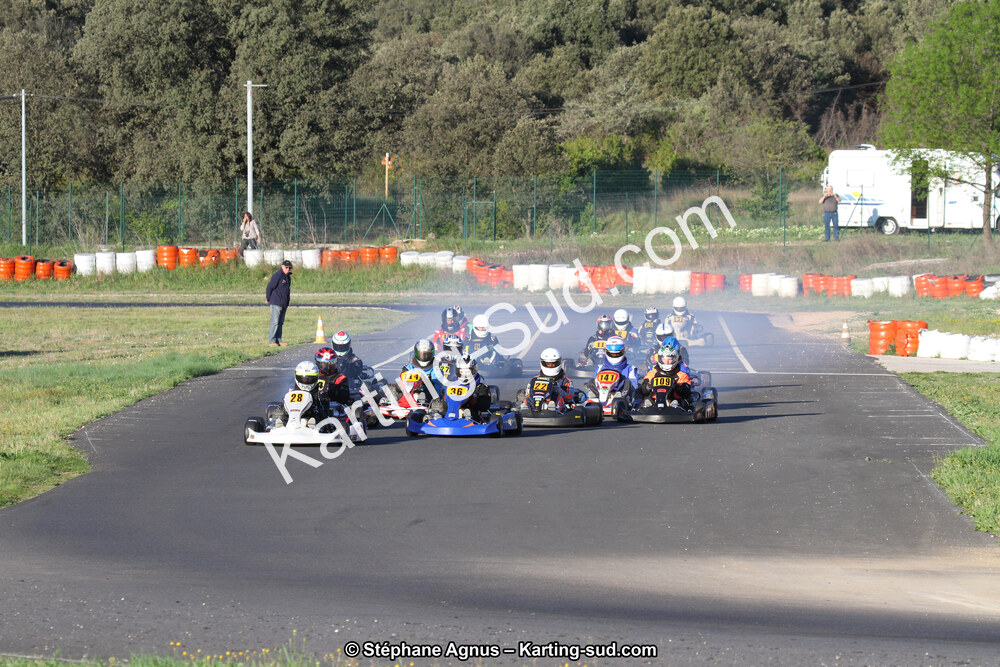 06/04/2014 : 2ème manche du Championnat du Sud à Ganges (Photos Stéphane Agnus) 2014 — karting