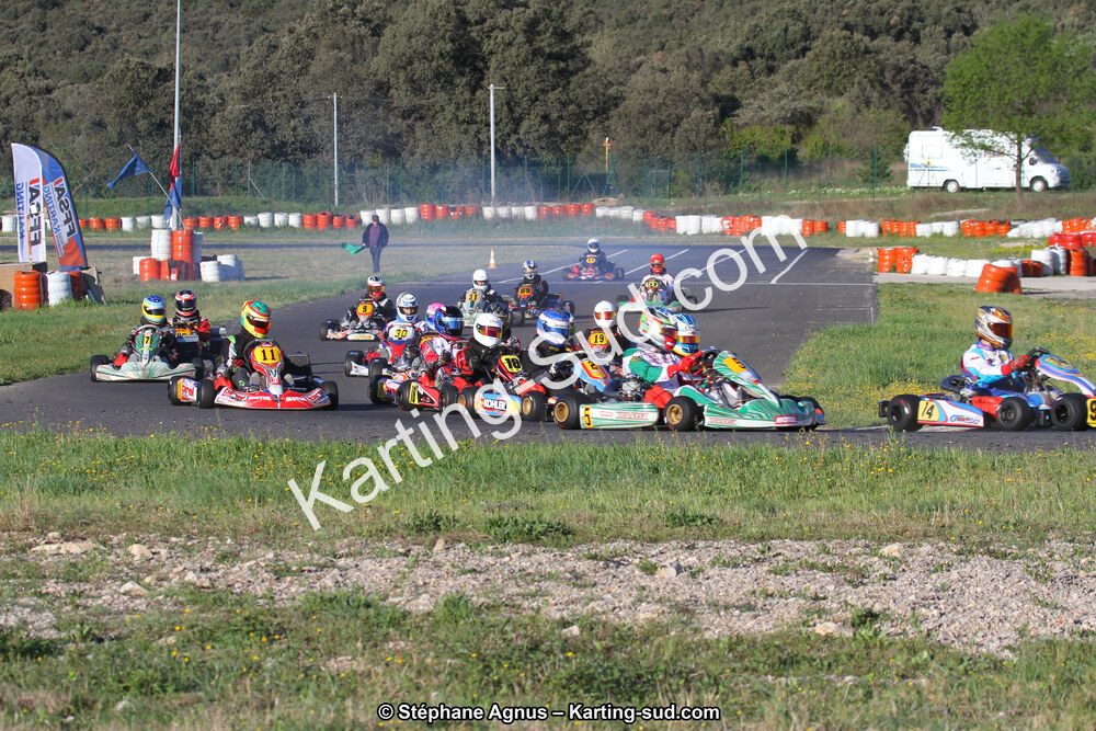 06/04/2014 : 2ème manche du Championnat du Sud à Ganges (Photos Stéphane Agnus) 2014 — karting