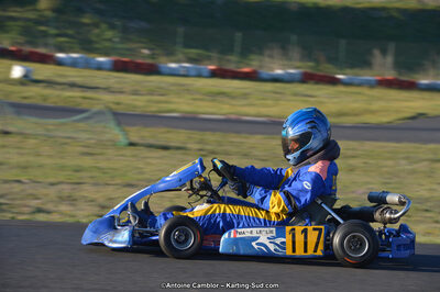 Leslie MARIE — 06/04/2014 : 2ème manche du Championnat du Sud à Ganges (Photos Antoine Camblor) 2014 — karting