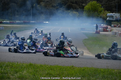 06/04/2014 : 2ème manche du Championnat du Sud à Ganges (Photos Antoine Camblor) 2014 — karting
