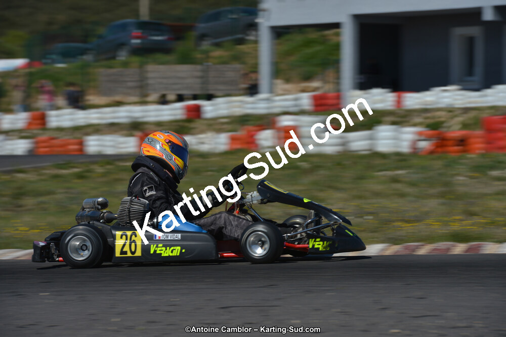 06/04/2014 : 2ème manche du Championnat du Sud à Ganges (Photos Antoine Camblor) 2014 — karting