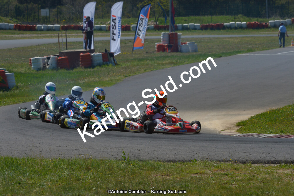 06/04/2014 : 2ème manche du Championnat du Sud à Ganges (Photos Antoine Camblor) 2014 — karting