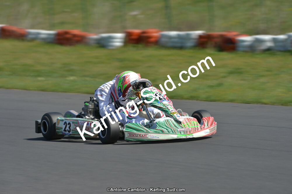 Jérémy LOPES — 06/04/2014 : 2ème manche du Championnat du Sud à Ganges (Photos Antoine Camblor) 2014 — karting