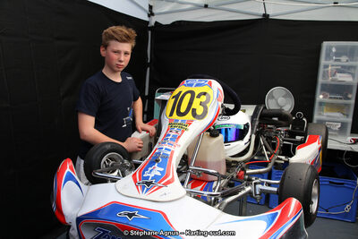 Romann HEEREBOUT — 11/05/2014 : 4ème manche du Championnat du Sud à Alès (Photos Stéphane Agnus) 2014 — karting