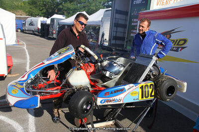Claude Alain SOGUEL — 11/05/2014 : 4ème manche du Championnat du Sud à Alès (Photos Stéphane Agnus) 2014 — karting