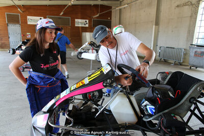 Emilie FARNIERE — 11/05/2014 : 4ème manche du Championnat du Sud à Alès (Photos Stéphane Agnus) 2014 — karting
