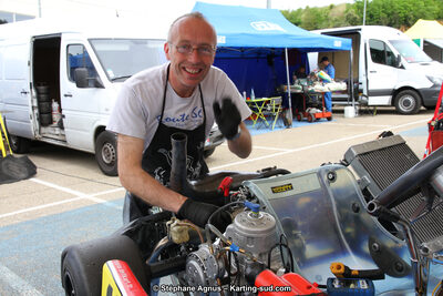 Patrice CASPAR — 11/05/2014 : 4ème manche du Championnat du Sud à Alès (Photos Stéphane Agnus) 2014 — karting
