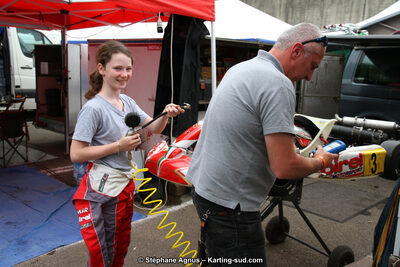 Ines POLI — 11/05/2014 : 4ème manche du Championnat du Sud à Alès (Photos Stéphane Agnus) 2014 — karting