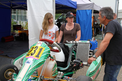 Eleanor BESSET — 11/05/2014 : 4ème manche du Championnat du Sud à Alès (Photos Stéphane Agnus) 2014 — karting