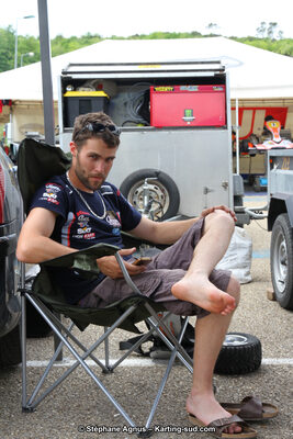 Loic VERRIER — 11/05/2014 : 4ème manche du Championnat du Sud à Alès (Photos Stéphane Agnus) 2014 — karting