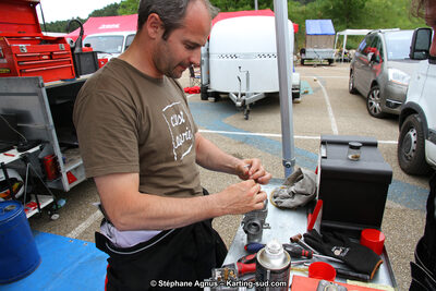 Benoit PECH DE LACLAUZE — 11/05/2014 : 4ème manche du Championnat du Sud à Alès (Photos Stéphane Agnus) 2014 — karting