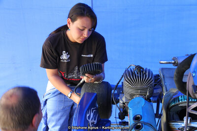Leslie MARIE — 11/05/2014 : 4ème manche du Championnat du Sud à Alès (Photos Stéphane Agnus) 2014 — karting