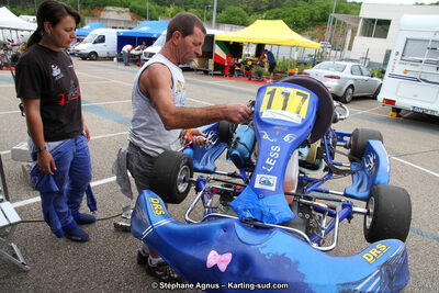 Leslie MARIE — 11/05/2014 : 4ème manche du Championnat du Sud à Alès (Photos Stéphane Agnus) 2014 — karting