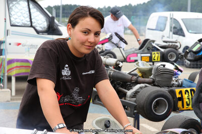 Leslie MARIE — 11/05/2014 : 4ème manche du Championnat du Sud à Alès (Photos Stéphane Agnus) 2014 — karting