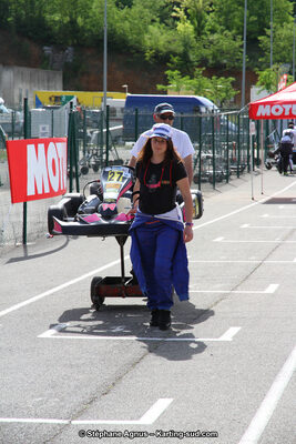 Emilie FARNIERE — 11/05/2014 : 4ème manche du Championnat du Sud à Alès (Photos Stéphane Agnus) 2014 — karting