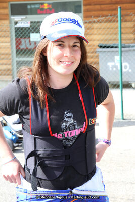 Emilie FARNIERE — 11/05/2014 : 4ème manche du Championnat du Sud à Alès (Photos Stéphane Agnus) 2014 — karting