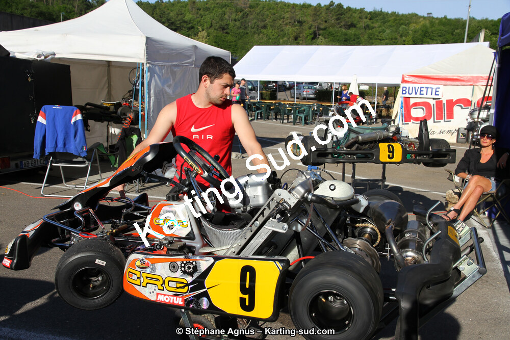 Julien TARROUX — 11/05/2014 : 4ème manche du Championnat du Sud à Alès (Photos Stéphane Agnus) 2014 — karting