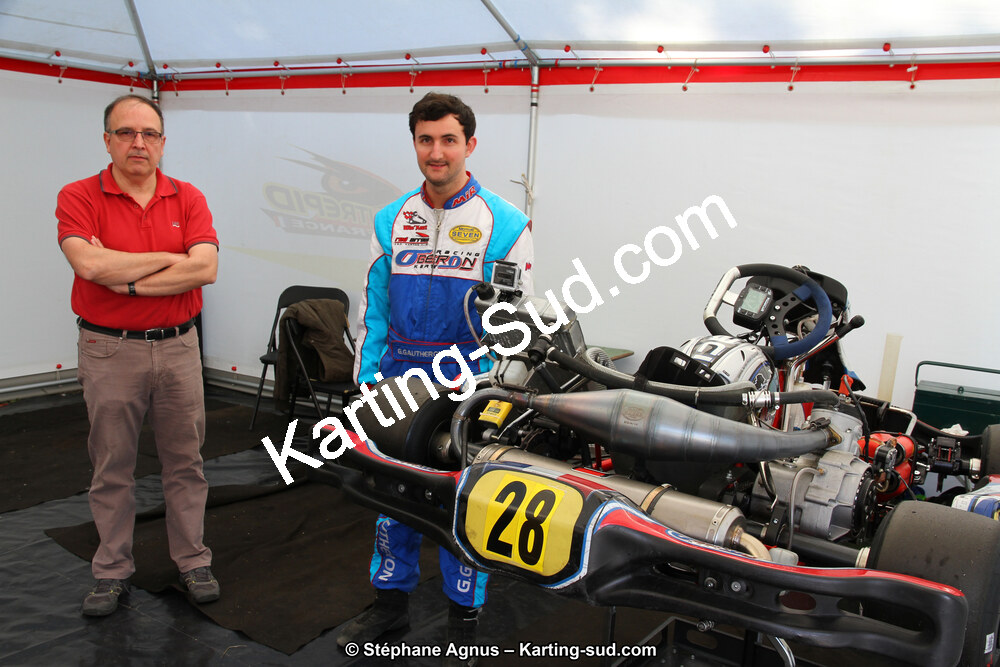 Guillaume GAUTHERON — 11/05/2014 : 4ème manche du Championnat du Sud à Alès (Photos Stéphane Agnus) 2014 — karting