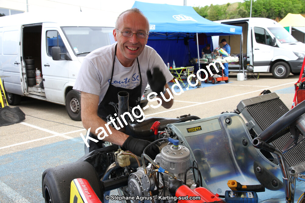 Patrice CASPAR — 11/05/2014 : 4ème manche du Championnat du Sud à Alès (Photos Stéphane Agnus) 2014 — karting