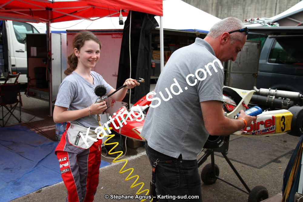 Ines POLI — 11/05/2014 : 4ème manche du Championnat du Sud à Alès (Photos Stéphane Agnus) 2014 — karting