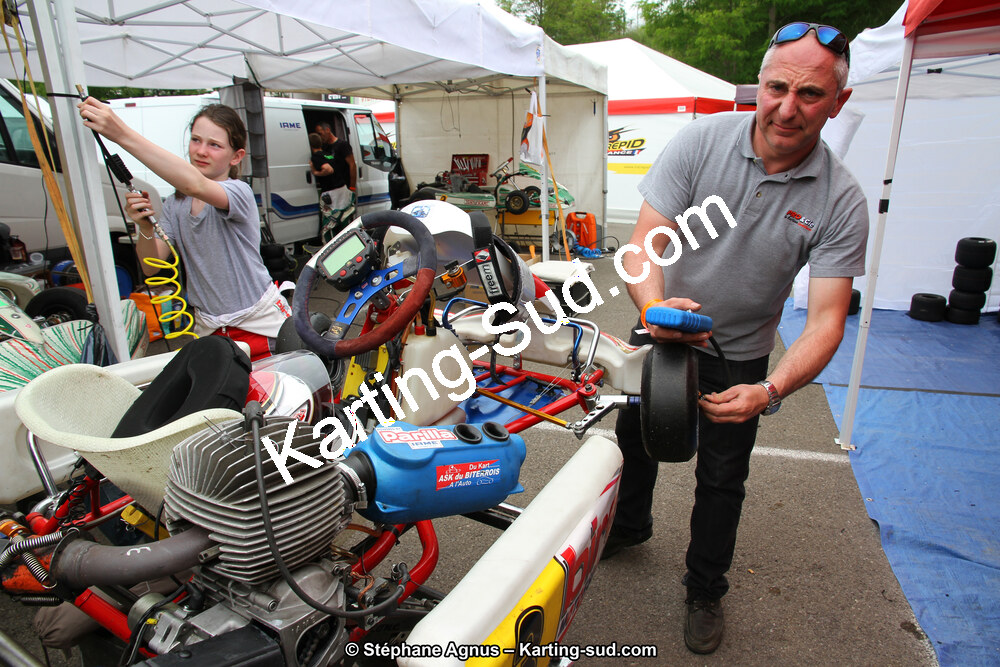 Ines POLI — 11/05/2014 : 4ème manche du Championnat du Sud à Alès (Photos Stéphane Agnus) 2014 — karting