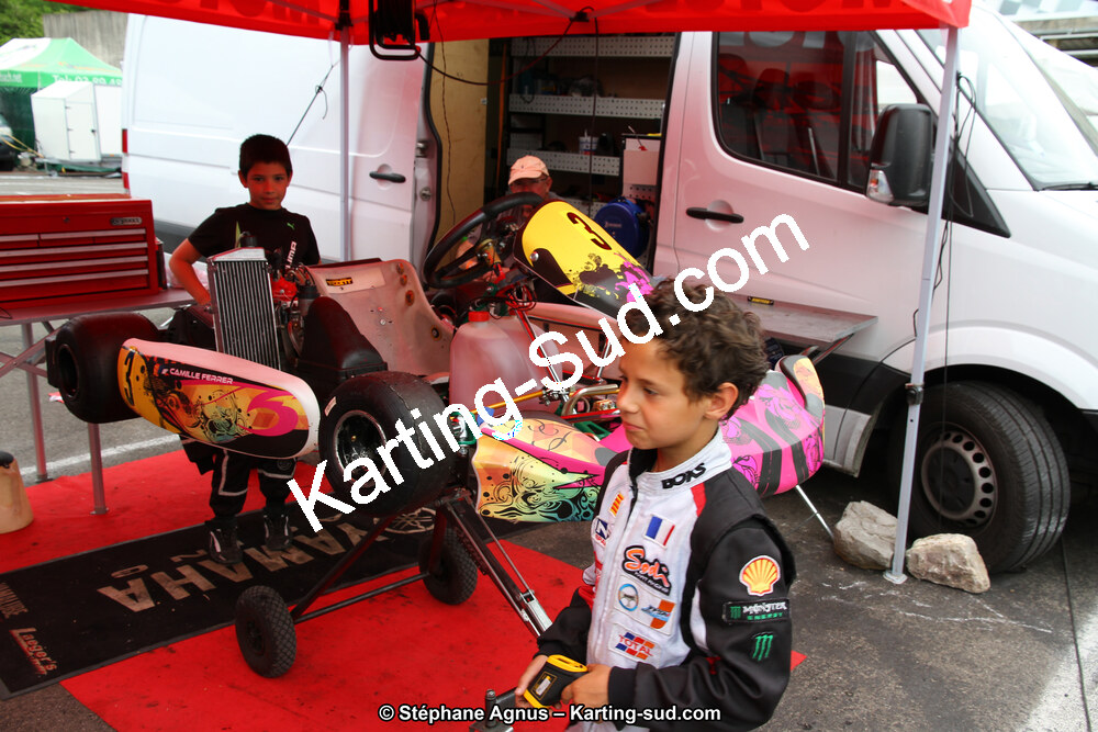 Raphaël DUPIN DE OLIVEIRA — 11/05/2014 : 4ème manche du Championnat du Sud à Alès (Photos Stéphane Agnus) 2014 — karting