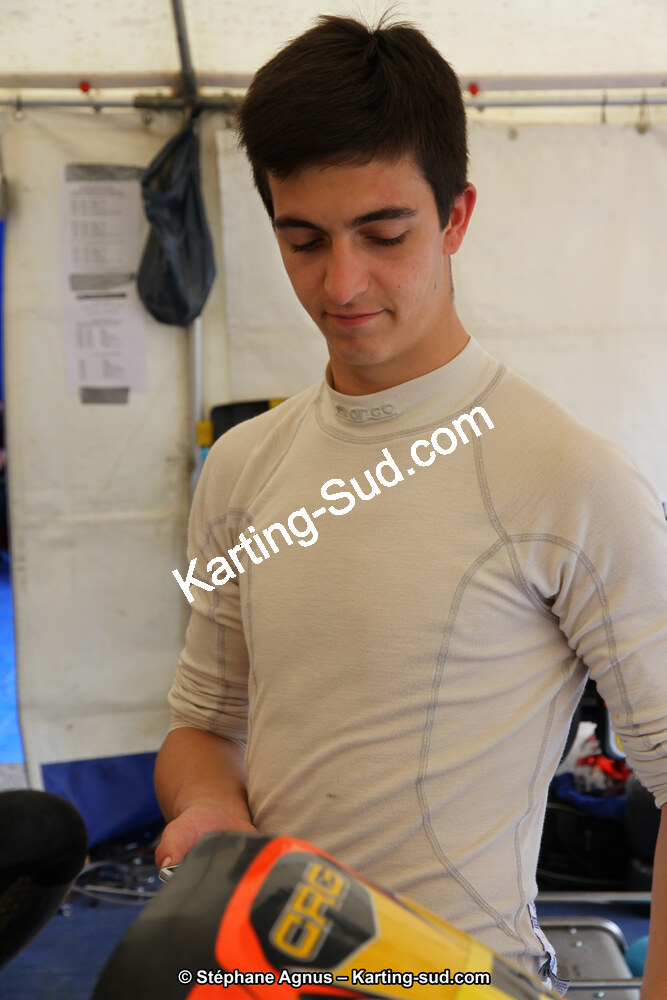Enzo GUIBBERT — 11/05/2014 : 4ème manche du Championnat du Sud à Alès (Photos Stéphane Agnus) 2014 — karting