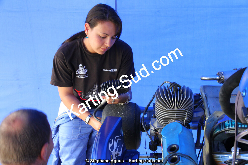 Leslie MARIE — 11/05/2014 : 4ème manche du Championnat du Sud à Alès (Photos Stéphane Agnus) 2014 — karting