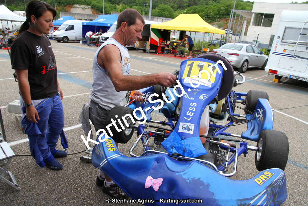Leslie MARIE — 11/05/2014 : 4ème manche du Championnat du Sud à Alès (Photos Stéphane Agnus) 2014 — karting