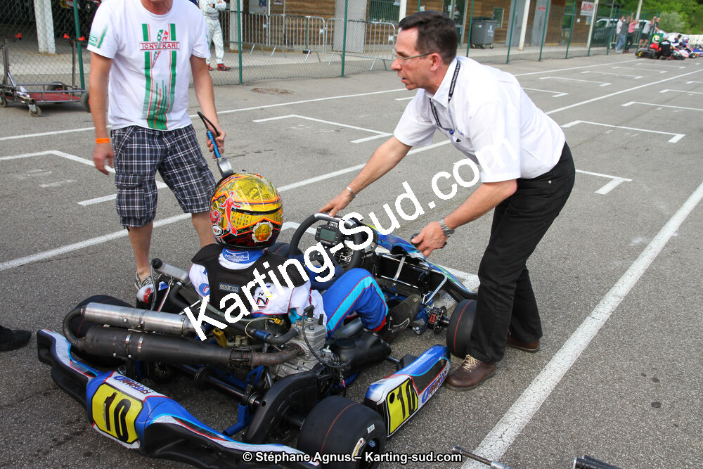 Jean VEYRIES — 11/05/2014 : 4ème manche du Championnat du Sud à Alès (Photos Stéphane Agnus) 2014 — karting