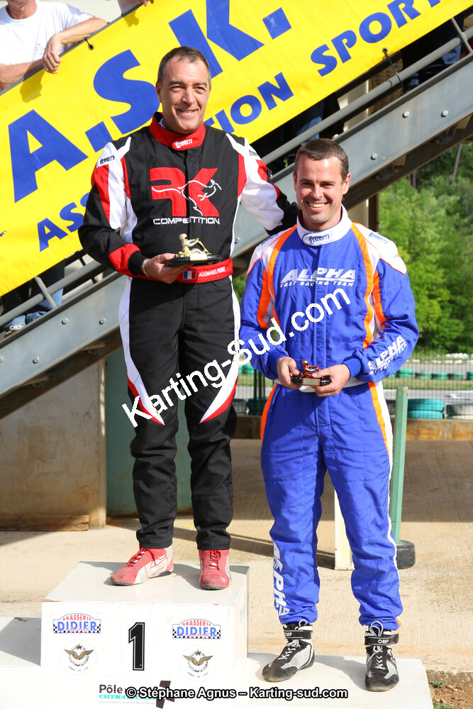 Pierre ALLEMAND, Régis TALAGRAND — 11/05/2014 : 4ème manche du Championnat du Sud à Alès (Photos Stéphane Agnus) 2014 — karting