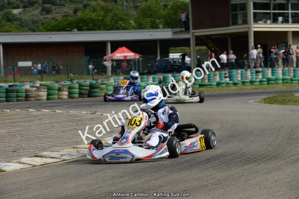 11/05/2014 : 4ème manche du Championnat du Sud à Alès (Photos Antoine Camblor) 2014 — karting