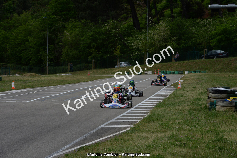 11/05/2014 : 4ème manche du Championnat du Sud à Alès (Photos Antoine Camblor) 2014 — karting