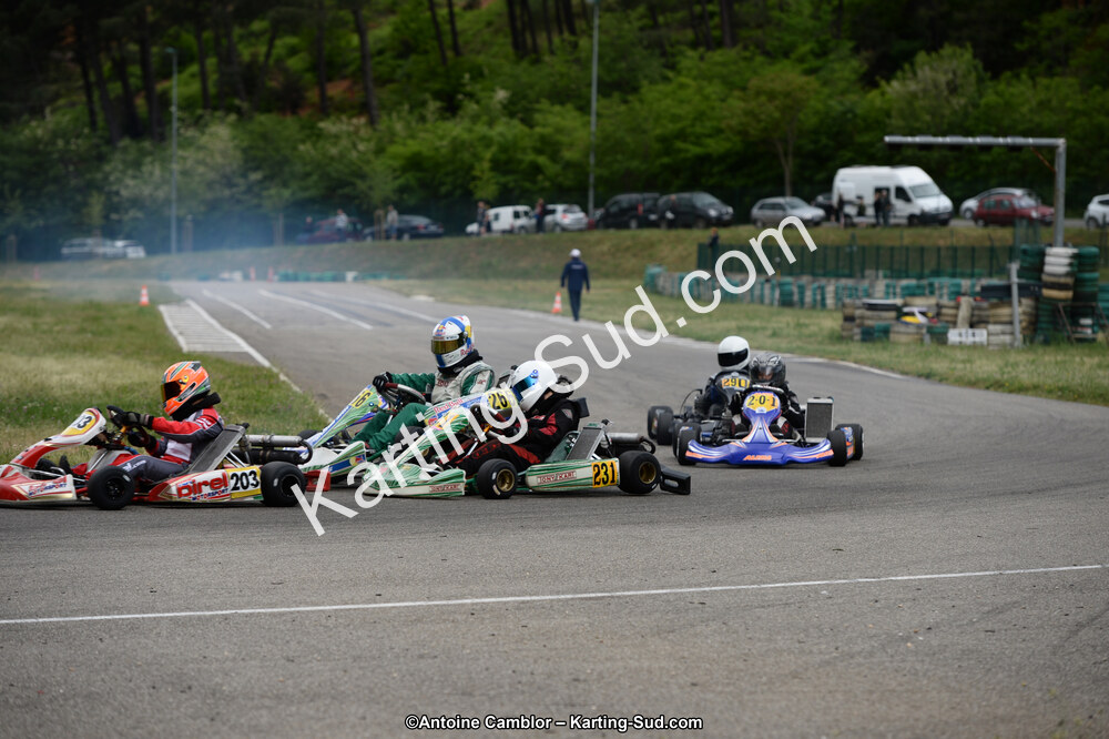 11/05/2014 : 4ème manche du Championnat du Sud à Alès (Photos Antoine Camblor) 2014 — karting