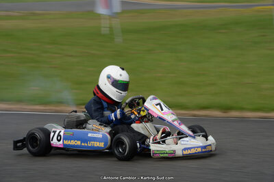 Théo HERICHER — 13/07/2014 : Championnat de France Minime / Cadet / Féminin à Lavelanet (Photos Antoine Camblor) 2014 — karting