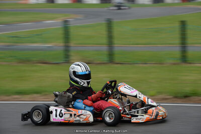 Dylan LEGER — 13/07/2014 : Championnat de France Minime / Cadet / Féminin à Lavelanet (Photos Antoine Camblor) 2014 — karting
