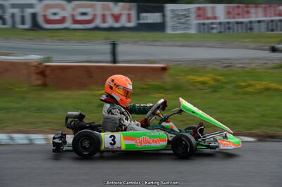Gillian HENRION — 13/07/2014 : Championnat de France Minime / Cadet / Féminin à Lavelanet (Photos Antoine Camblor) 2014 — karting