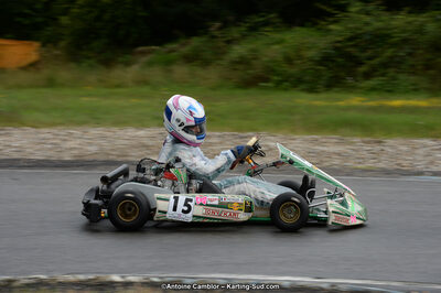 Sandra THOMAS — 13/07/2014 : Championnat de France Minime / Cadet / Féminin à Lavelanet (Photos Antoine Camblor) 2014 — karting